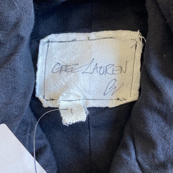 NWOT Greg Lauren black jacket -1/XS - Picture 3 of 7
